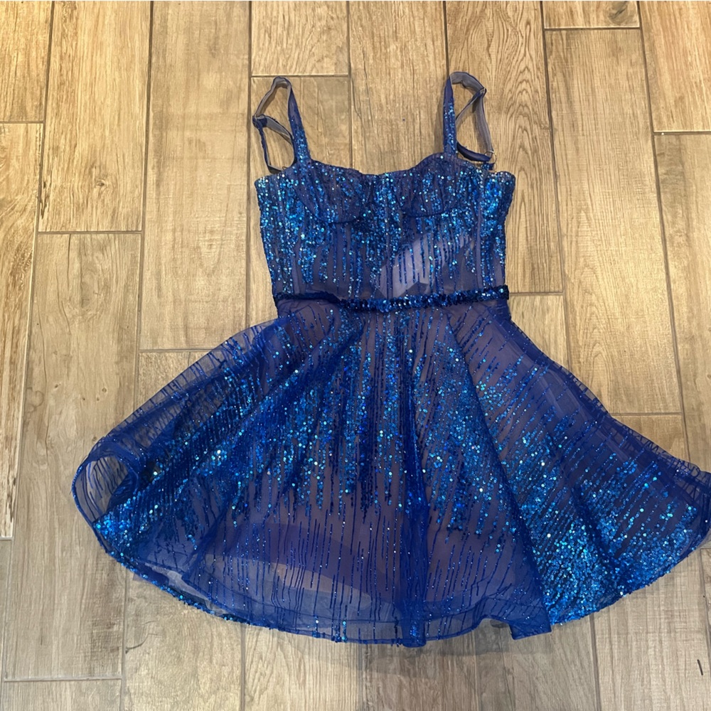 Bronx and Banco indigo dress size XS